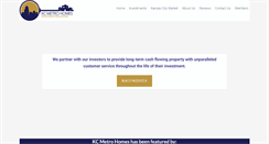 Desktop Screenshot of buykcproperty.com